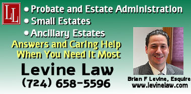Law Levine, LLC - Estate Attorney in New Castle PA for Probate Estate Administration including small estates and ancillary estates